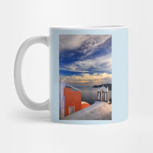 Once upon a time in Santorini Mug